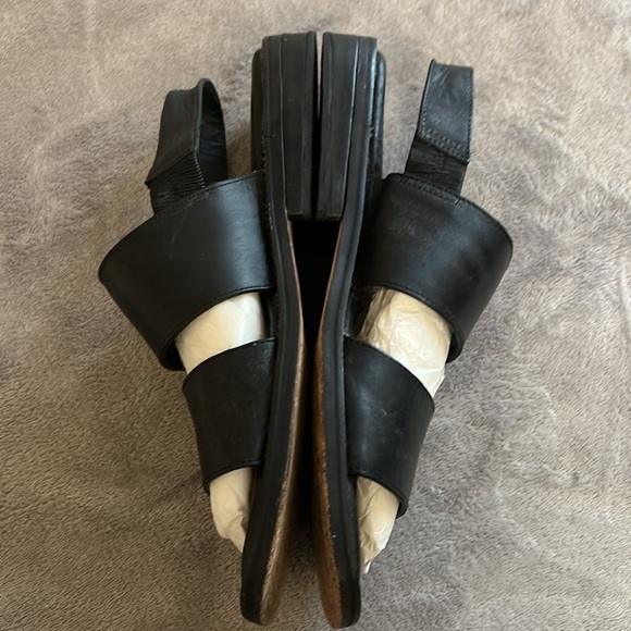 Cole Haan‎ Black Leather Sandals Double Strap Mens Size 9 main image 5